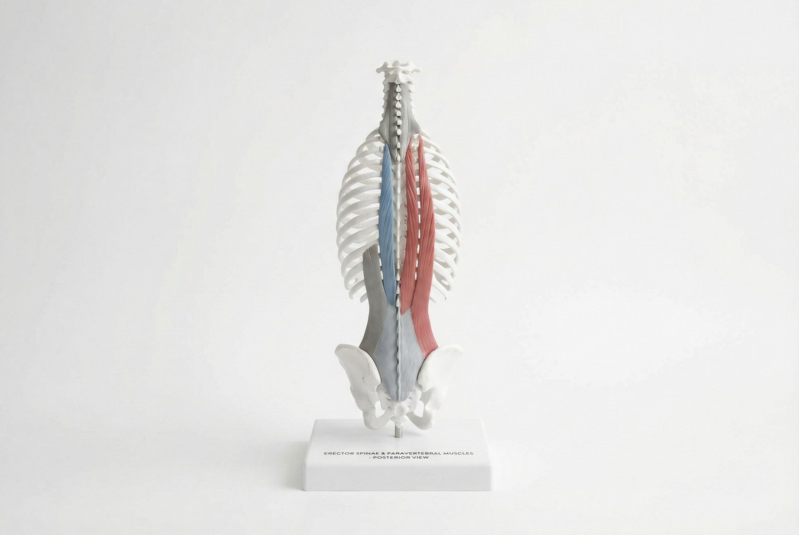 Erector Spinae and Paravertebral Muscles Anatomy Posterior View
