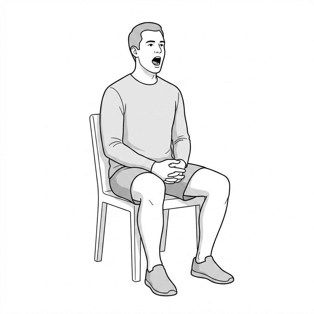 Controlled mouth opening
