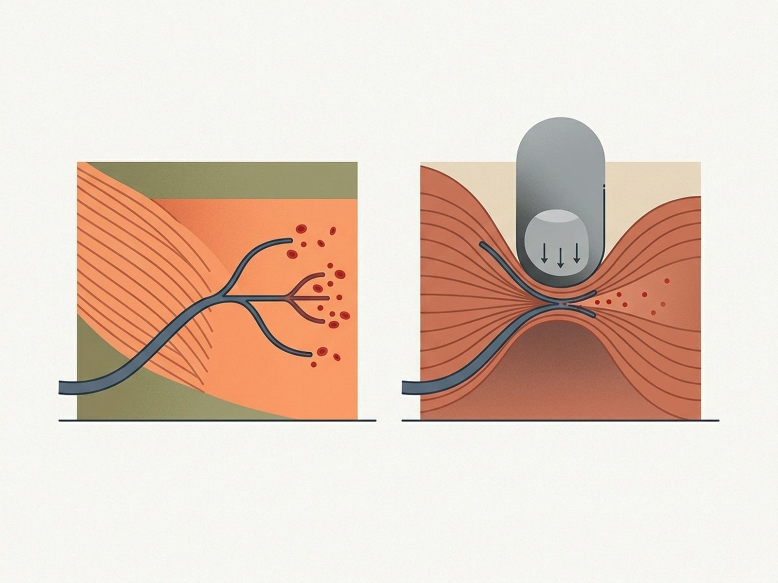 Ischemic Compression Mechanism Diagram