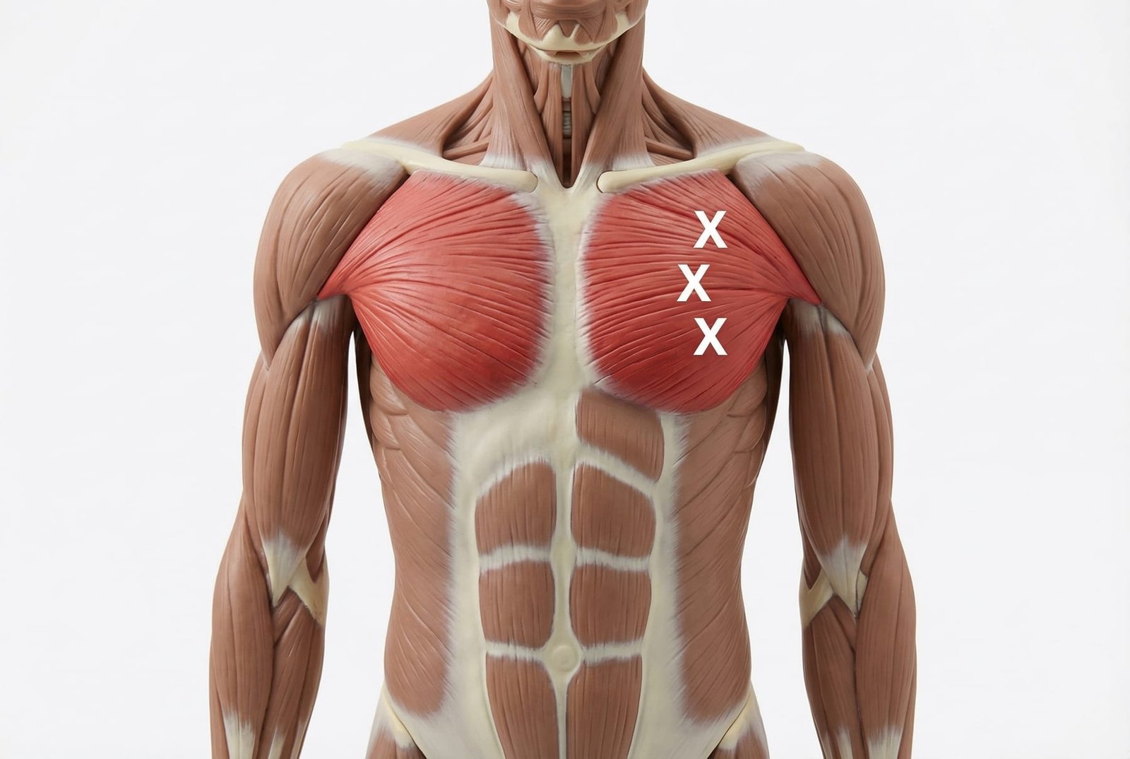 Puntos gatillo pectorales y zonas de dolor referido